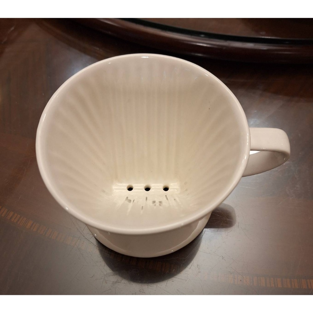 Kalita 102白色陶瓷梯形咖啡濾杯-細節圖4