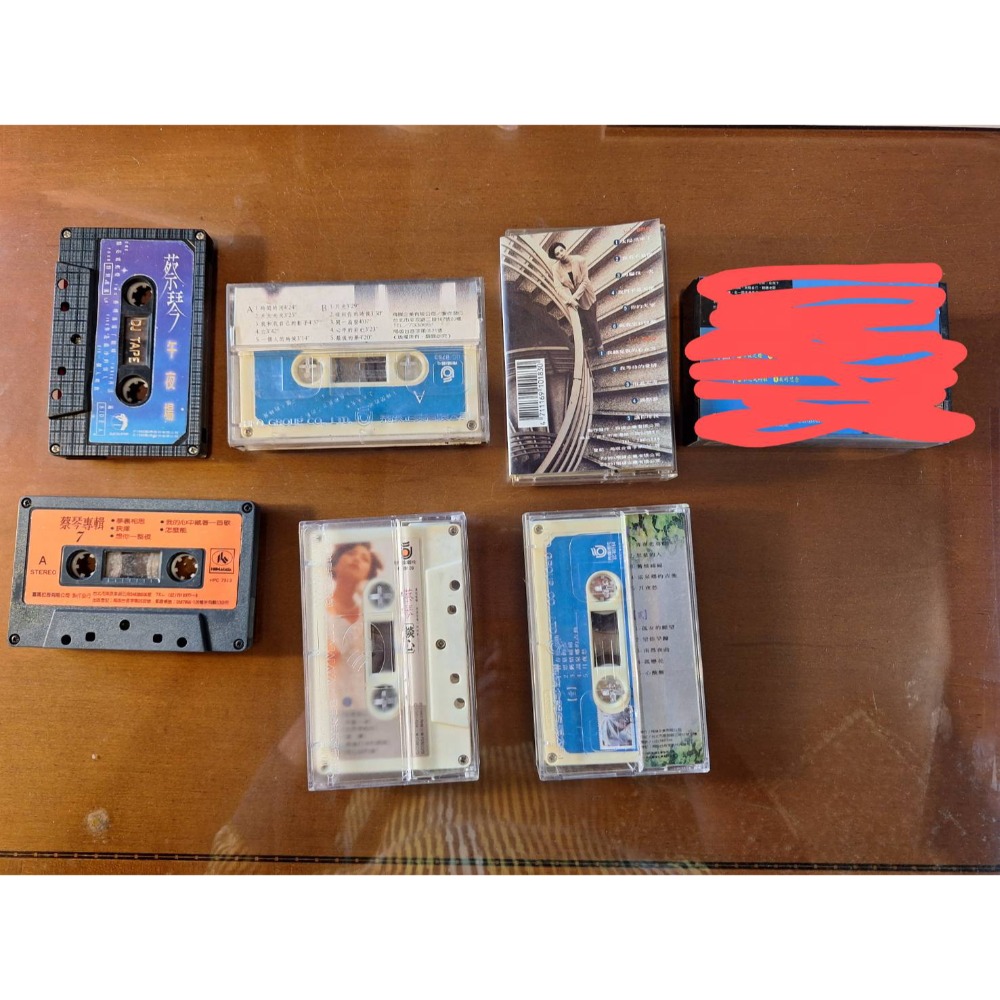 二手錄音帶, 蔡琴專輯, 打包一起賣, 不拆賣！！！-細節圖2
