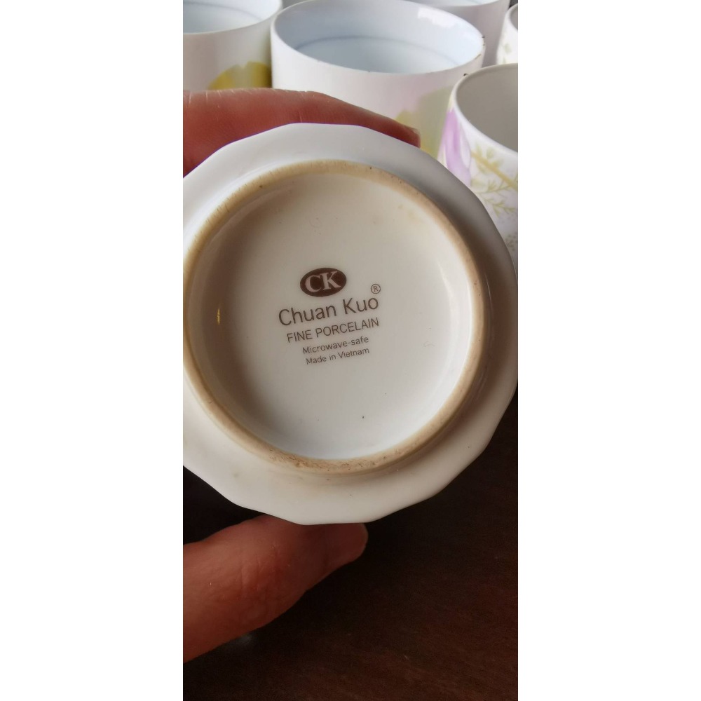 二手Chuan Kuo中式茶杯，9個打包一起賣-細節圖4