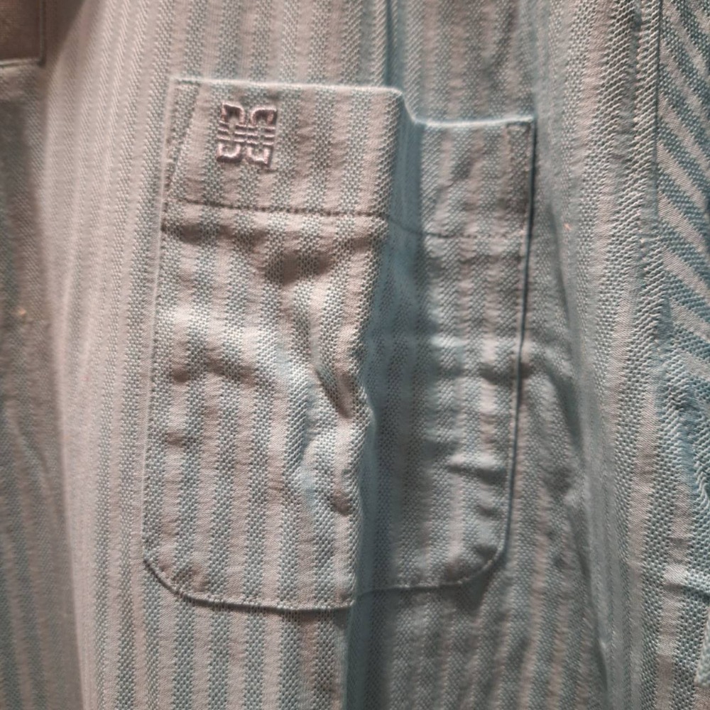 全新商品附禮盒裝,日本製DAKS男士天藍色短袖Polo衫,尺碼50號-細節圖5