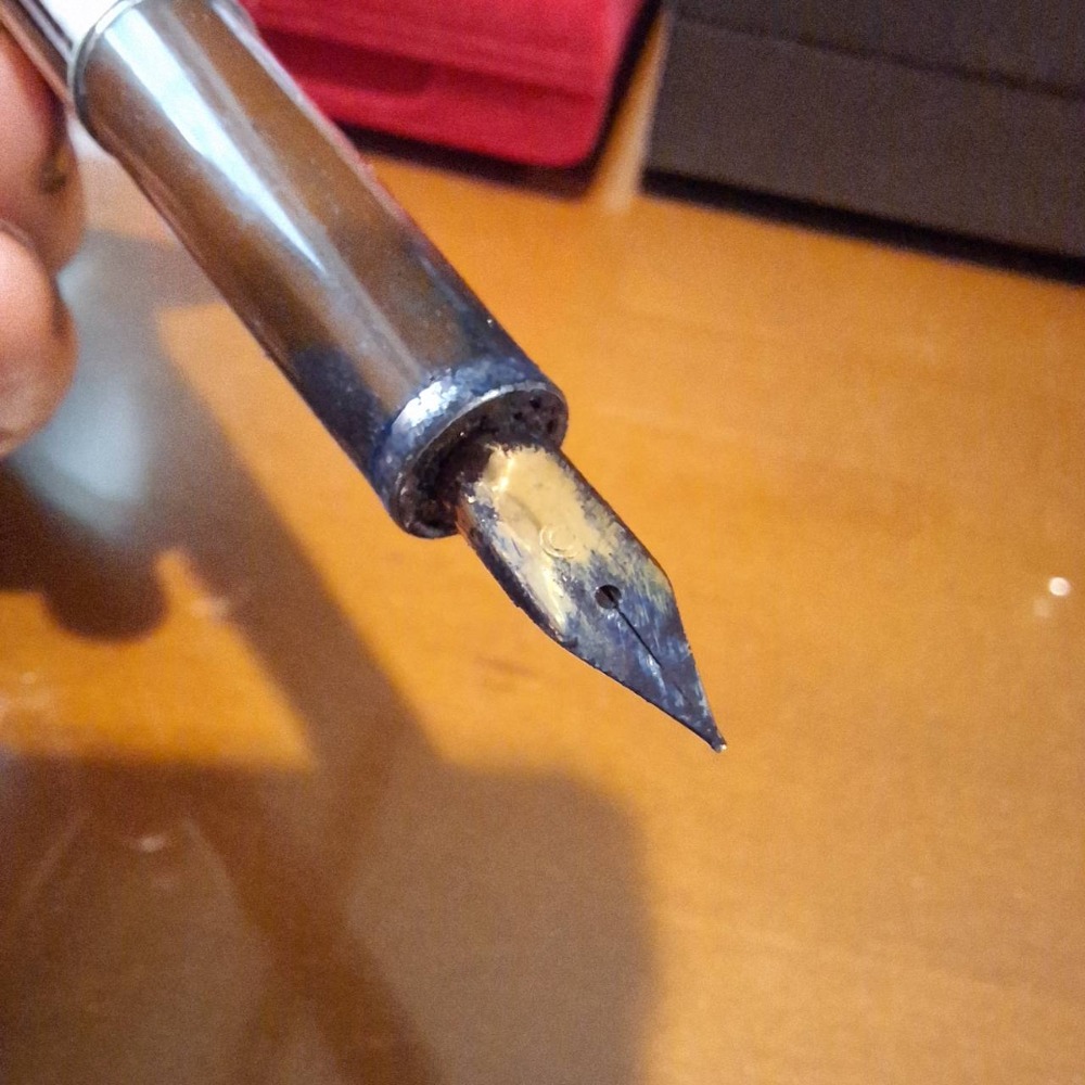 二手商品, 白金牌PLATINUM老鋼筆-細節圖3