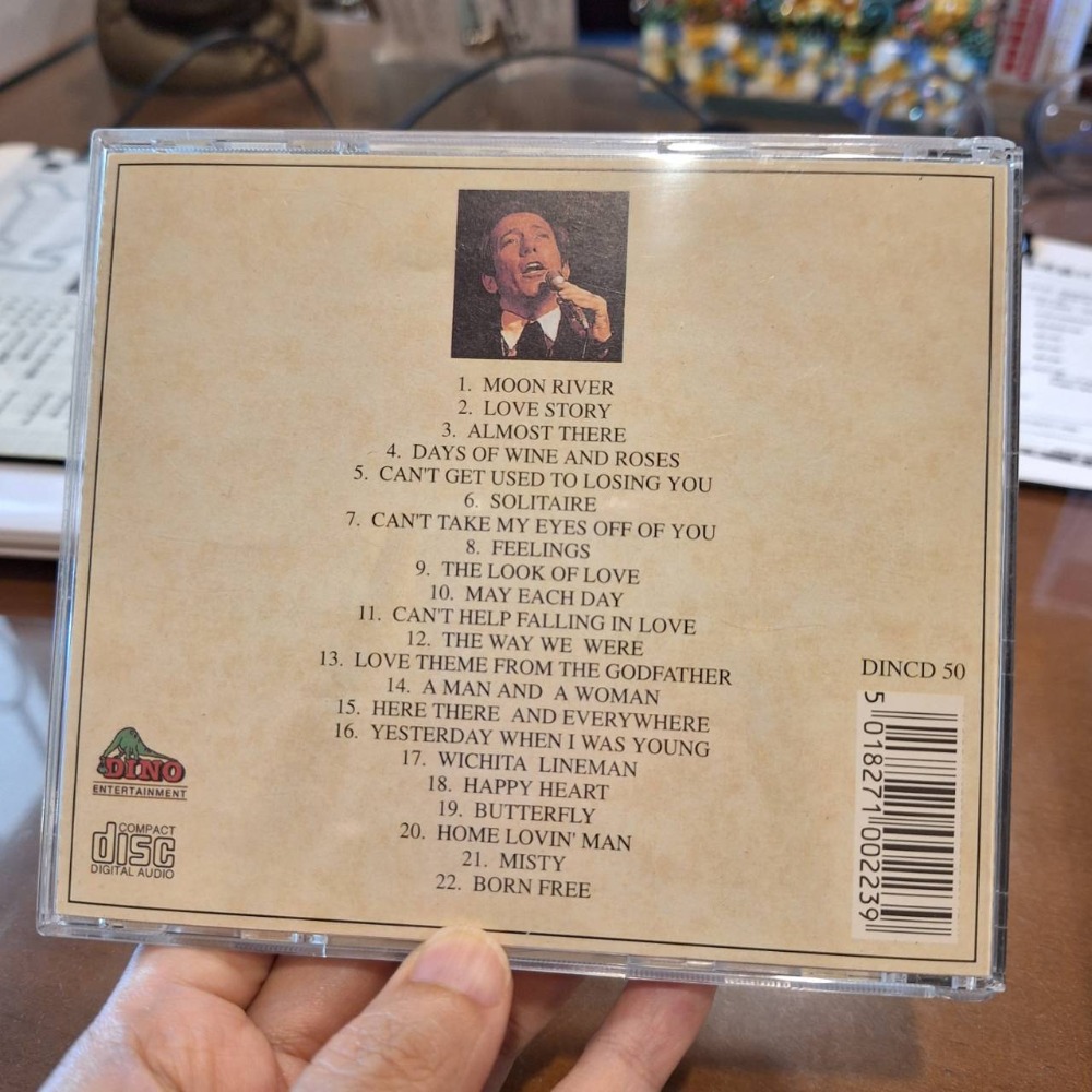二手CD, The Best of Andy Williams by DINO ENTERTAINMENT-細節圖2