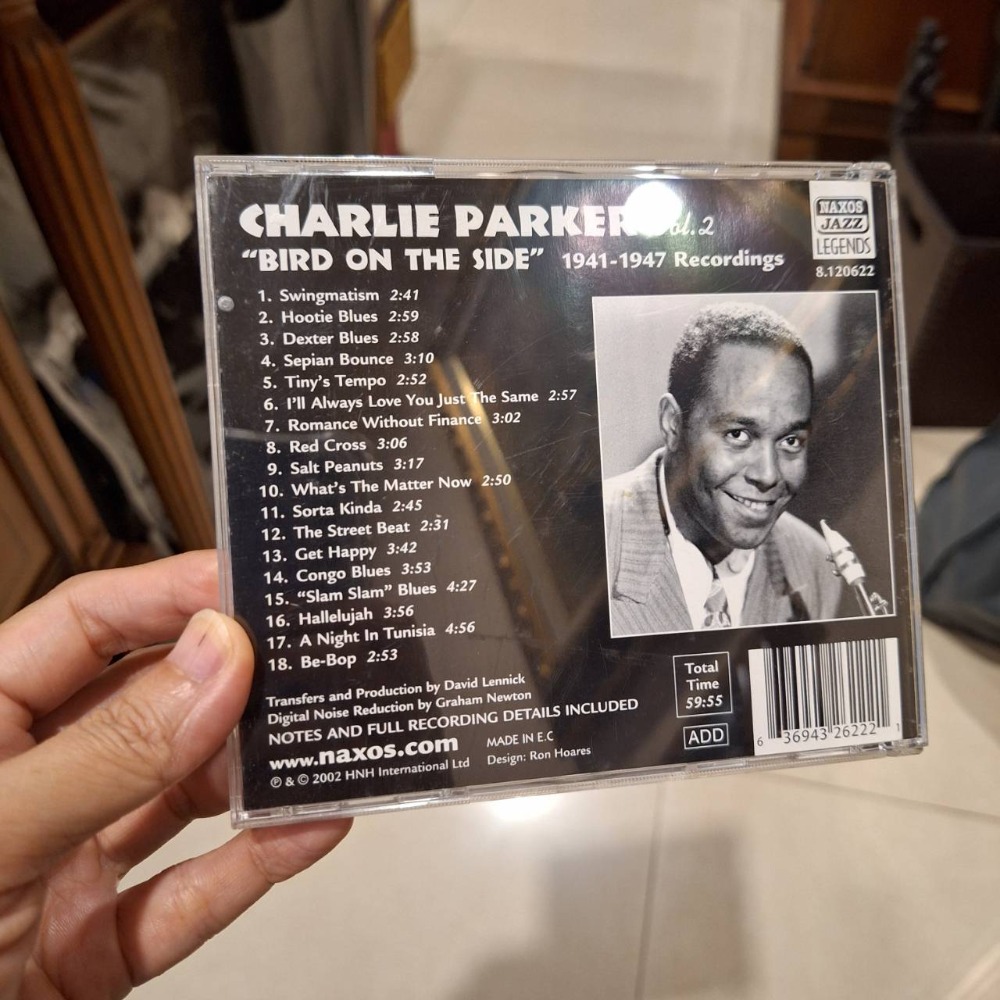 二手CD, Charlie Parker/Bird on the side-細節圖2