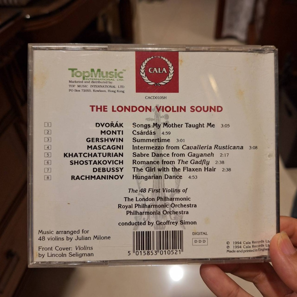 二手CD, the London violin sound-細節圖2