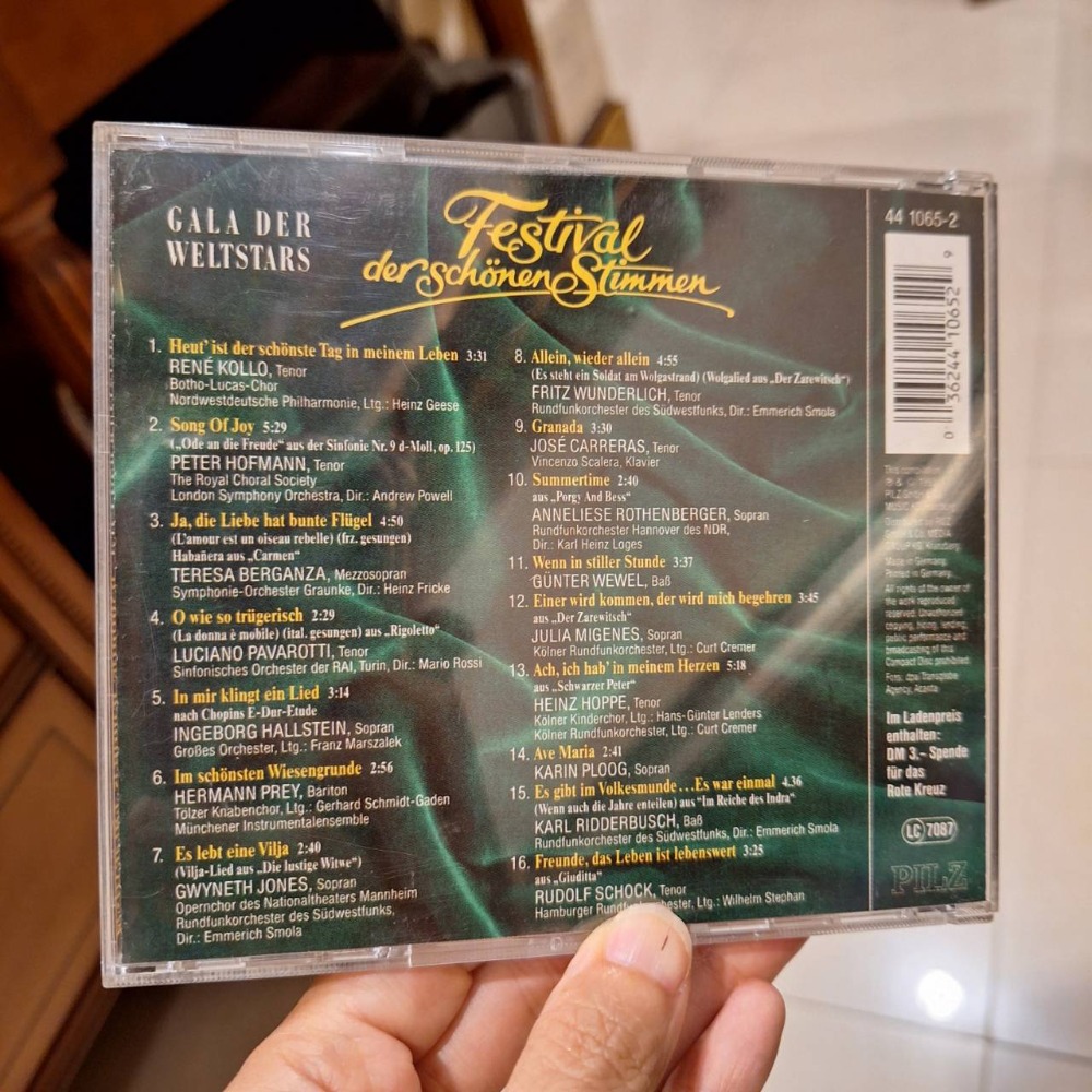 二手CD,Festival der Schönen Stimmen - Gala der Weltstars-細節圖2