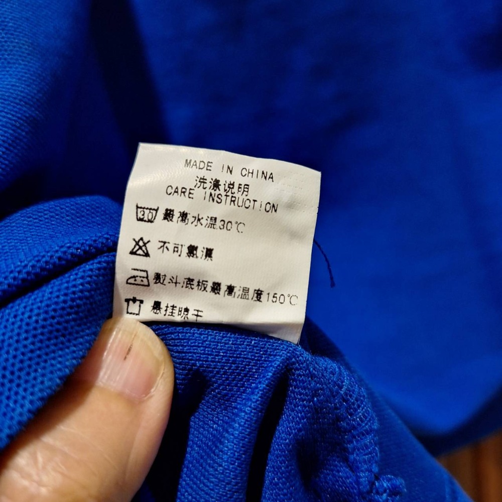 二手衣, 女士寶藍色立領短袖Polo衫,尺碼S號-細節圖6