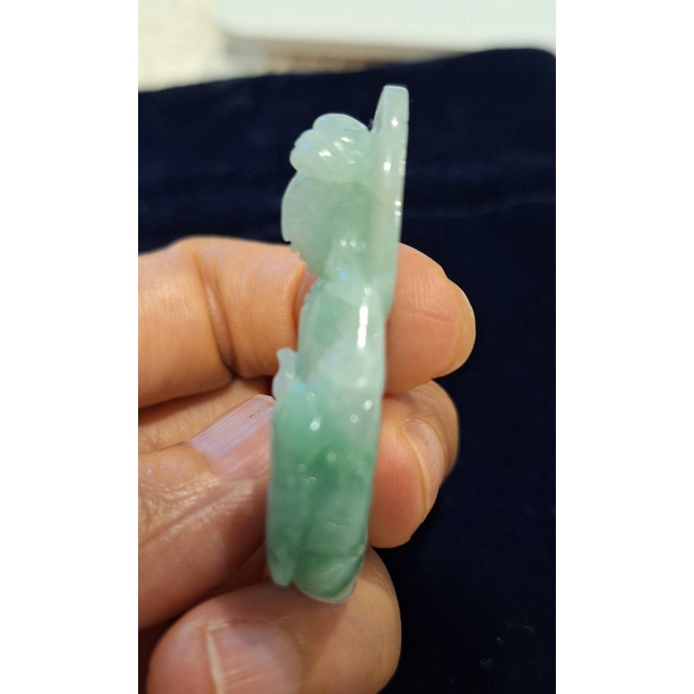 先收款, 後出貨, 店到店寄出.  玉觀音項鍊墜子一尊-細節圖4