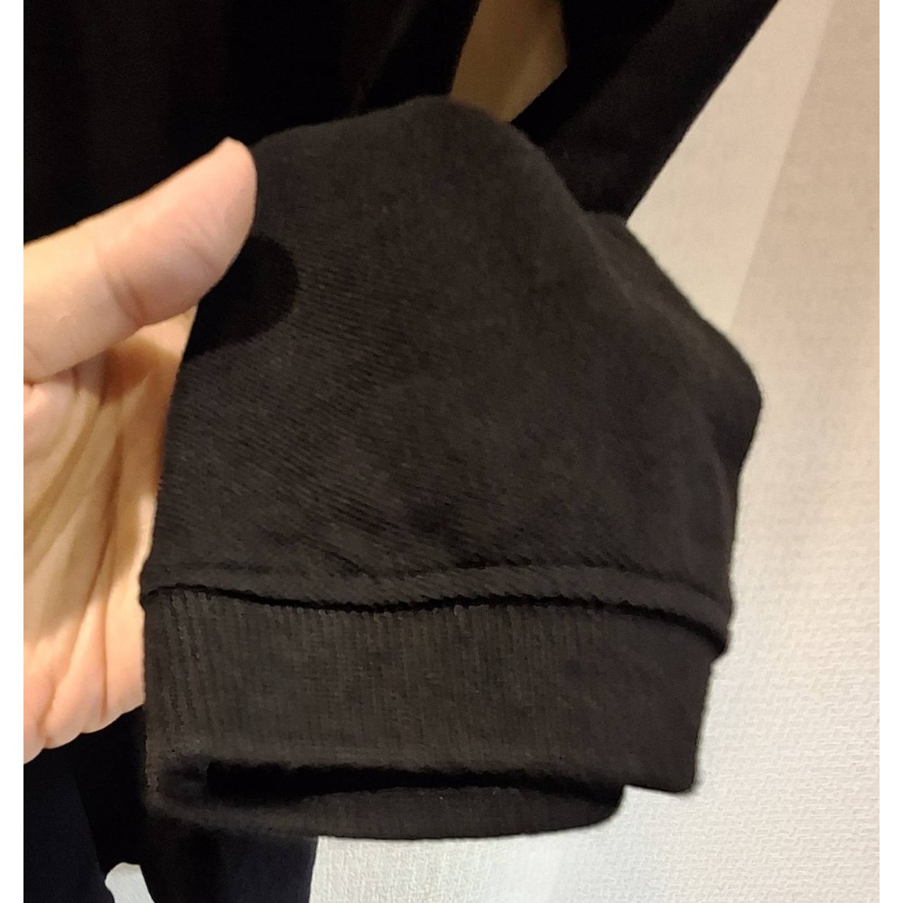 二手衣, 女士黑色長袖POLO衫,尺碼XXL號-細節圖5