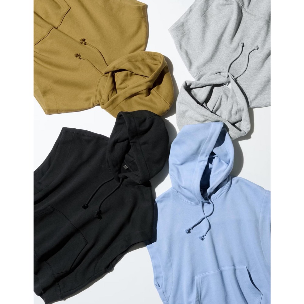 全新商品，UNIQLO女士無袖休閑連帽上衣，黑色，每件售價700元-細節圖3