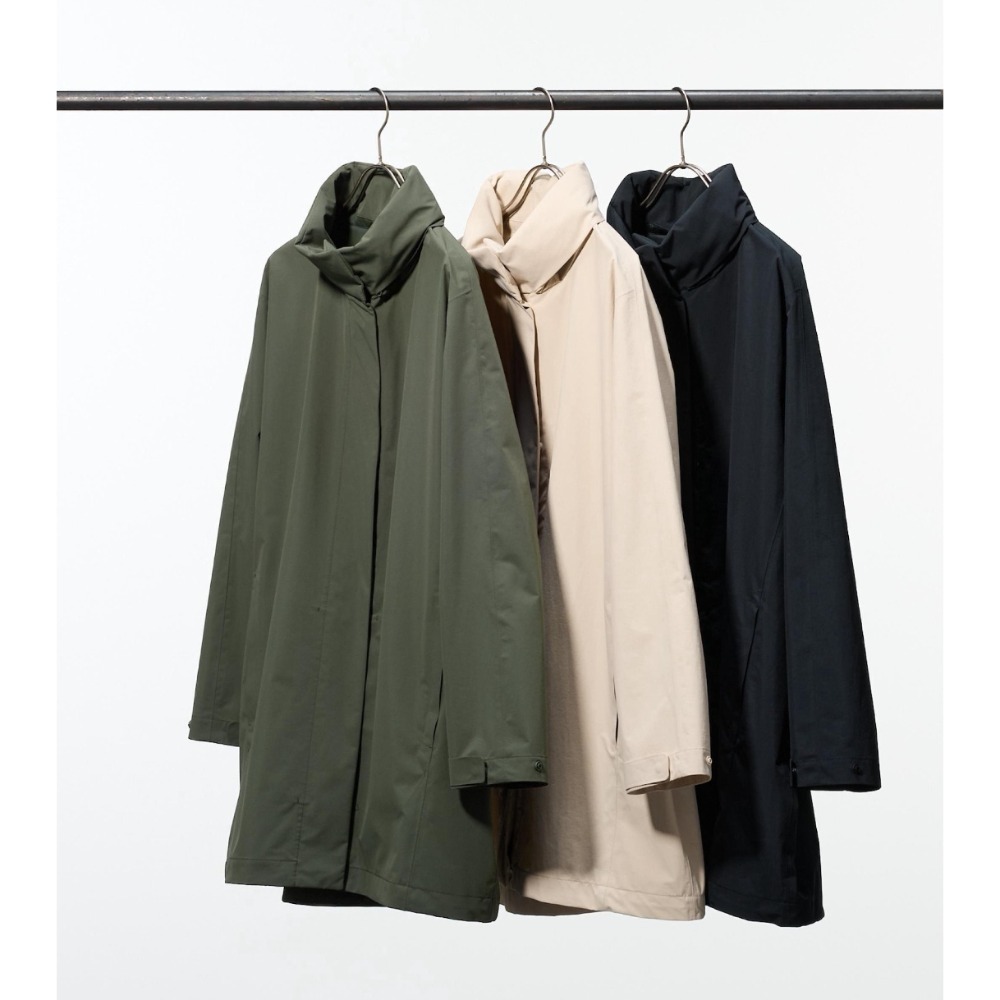 全新商品，UNIQLO女士BLOCKTECH短大衣，軍綠色，XL號165/92A，每件售價2490元-細節圖3