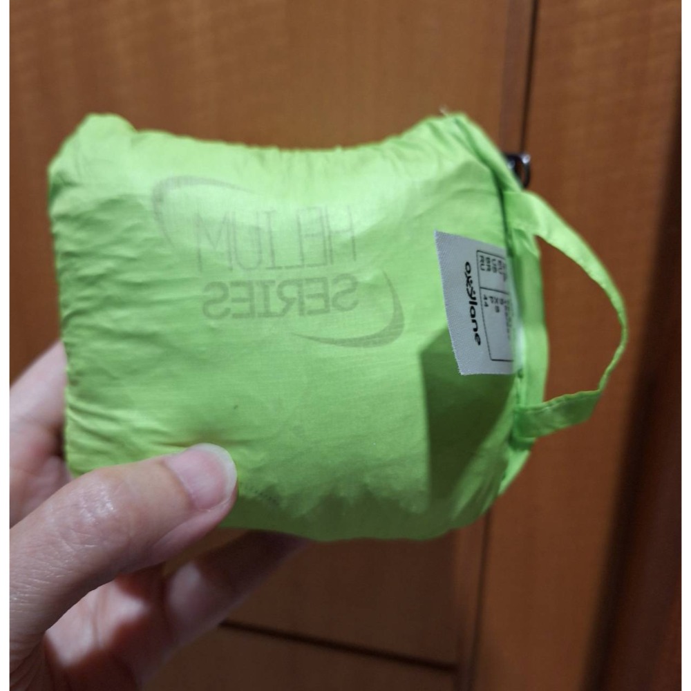 女士二手衣, 迪卡儂螢光綠色皮膚衣/防曬衣, 尺碼S號/165/88y-細節圖8