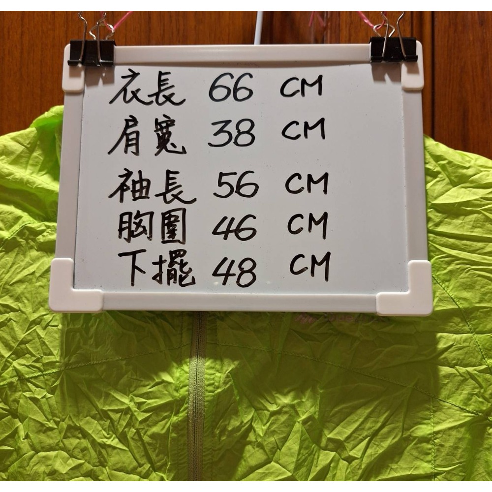 女士二手衣, 迪卡儂螢光綠色皮膚衣/防曬衣, 尺碼S號/165/88y-細節圖9