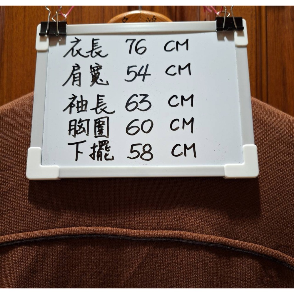 二手dunhill男士秋冬季卡其色/咖啡色雙面穿拉鍊款夾克-細節圖10