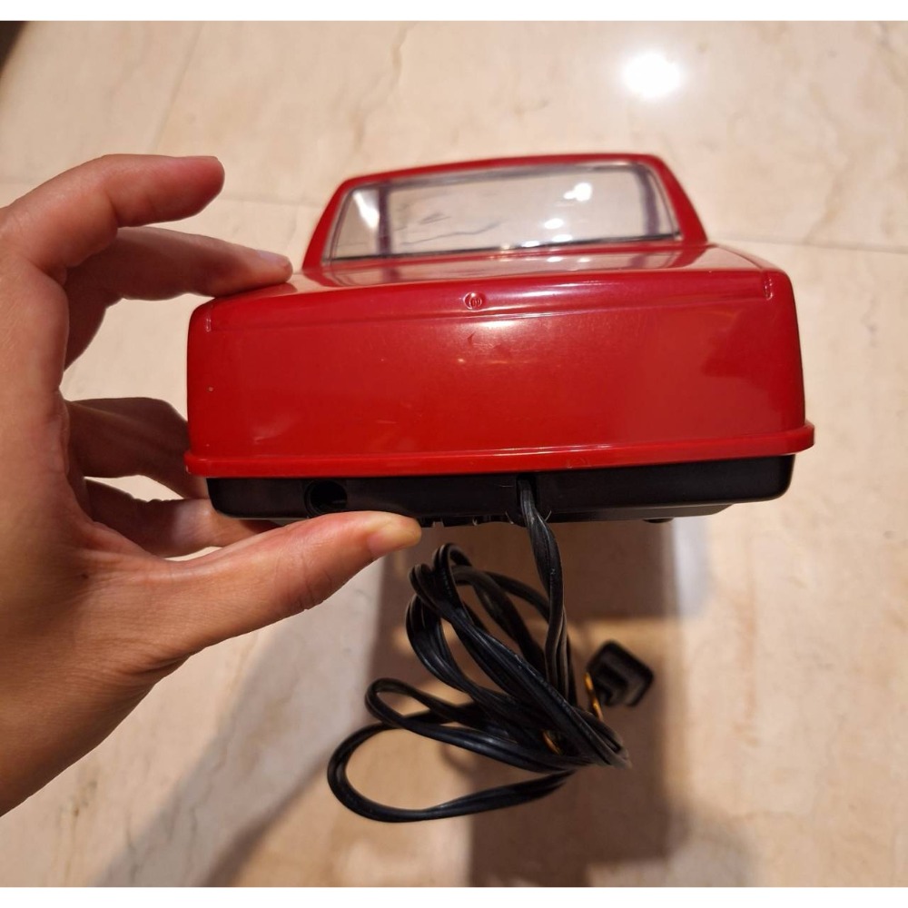 老收藏, KINYO紅色跑車造型迴帶機-細節圖3