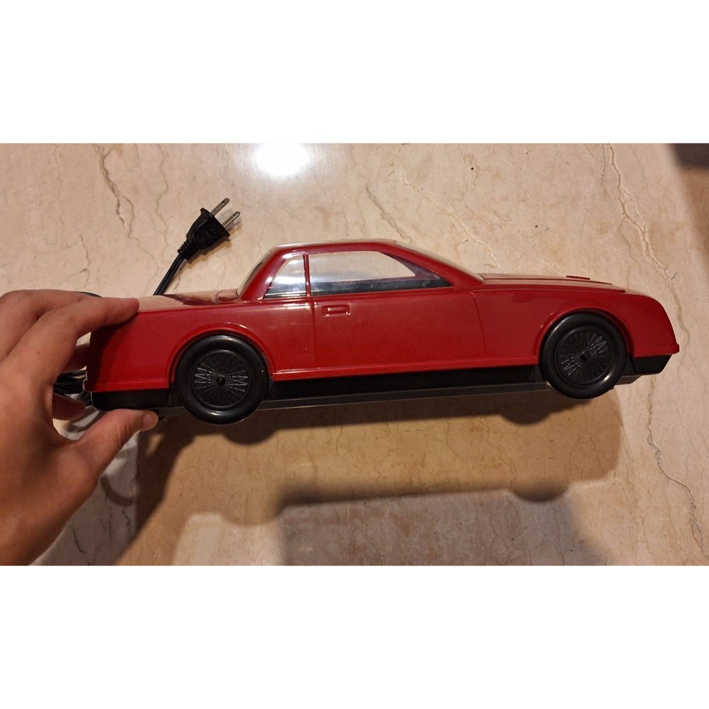 老收藏, KINYO紅色跑車造型迴帶機-細節圖4