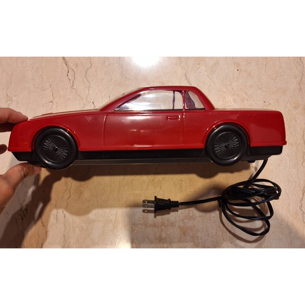 老收藏, KINYO紅色跑車造型迴帶機-細節圖5