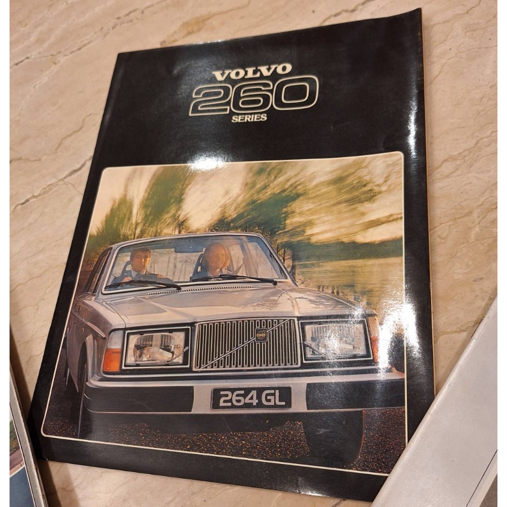 老古董, VOLVO 240/260汽車型錄, 1970-1980年代，三本打包一起賣-細節圖5