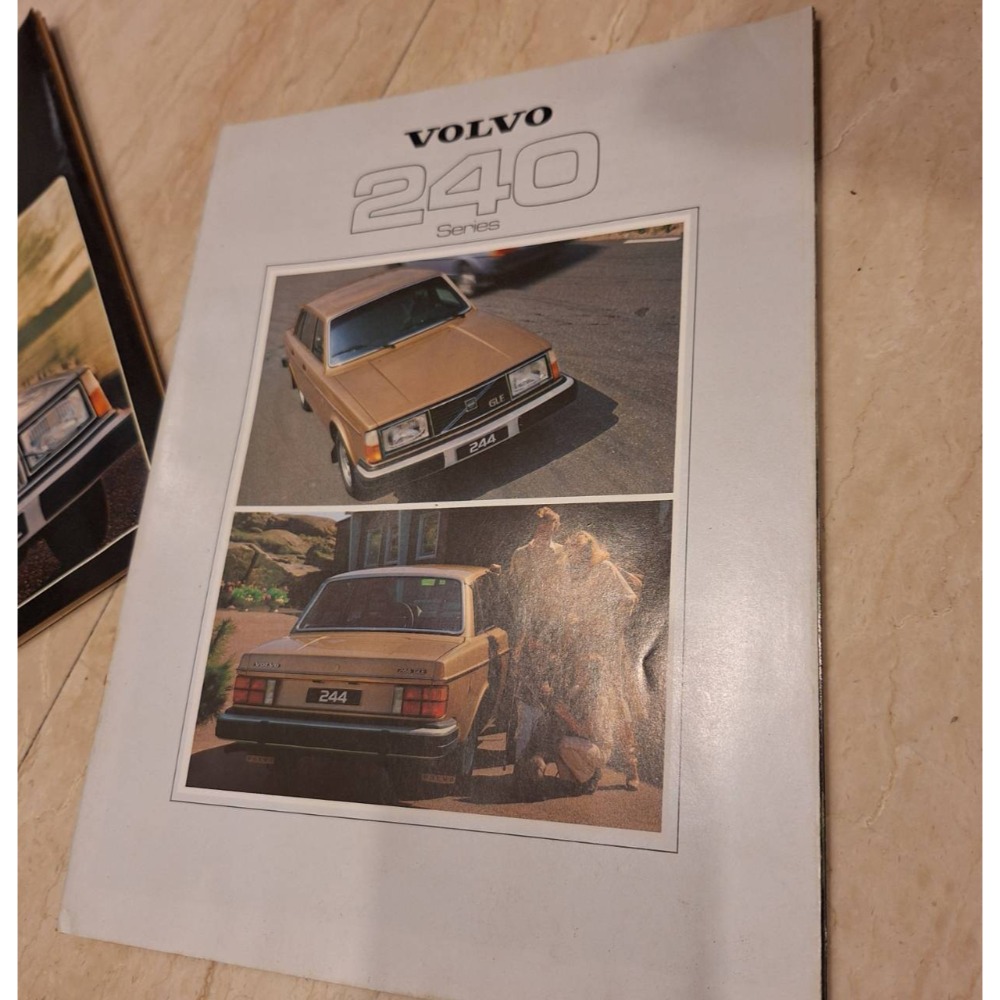 老古董, VOLVO 240/260汽車型錄, 1970-1980年代，三本打包一起賣-細節圖6