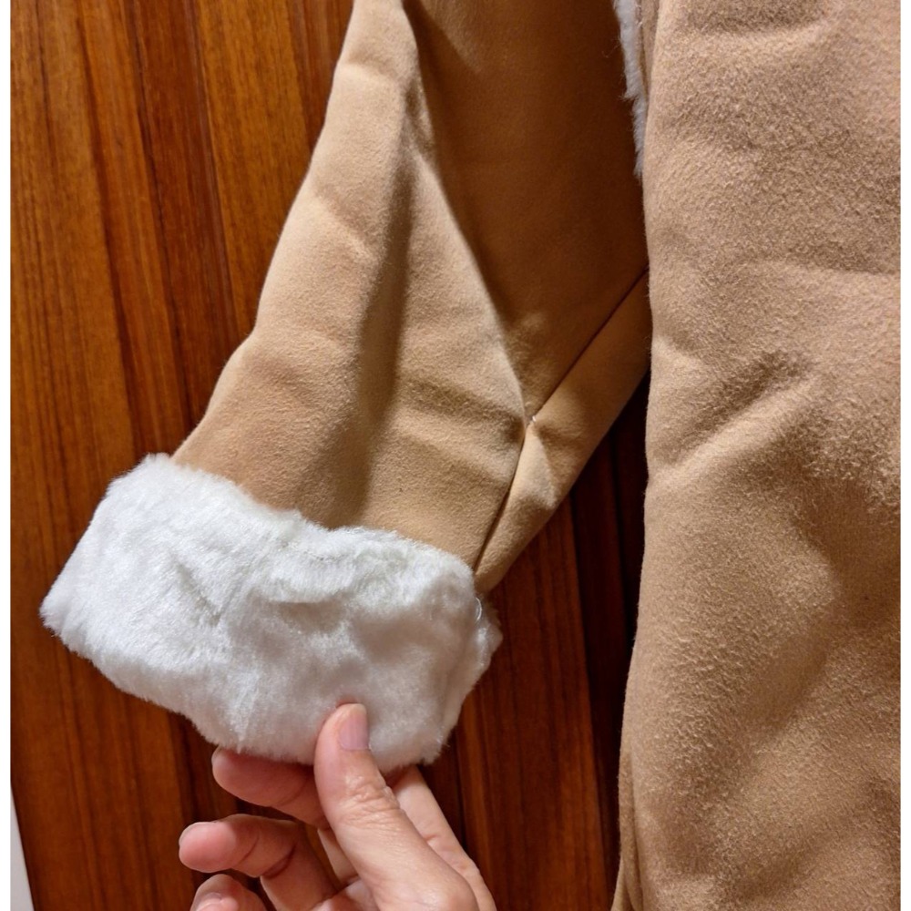 台灣製造, 全新JUST FRIENDS幼兒冬季連帽刷毛外套,尺碼3T-細節圖4