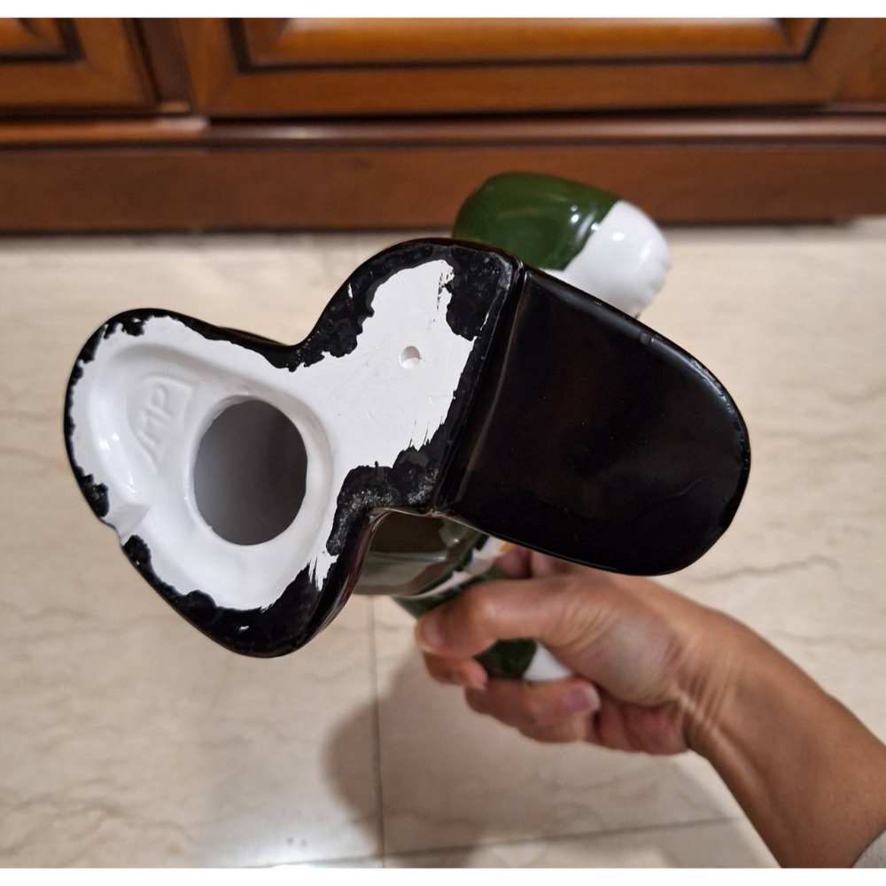 全新陶瓷公仔, 憲兵陶瓷公仔,高度約29公分, 商品尺寸約29*16*16cm, 現貨三尊-細節圖9