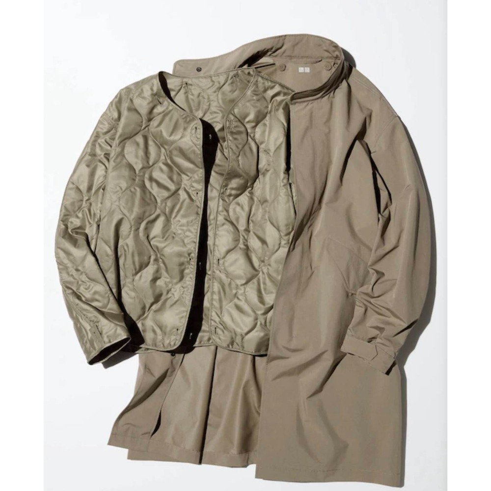 全新商品,台灣未售款, uniqlo 2 way男士防風外套, 尺碼L、XL號-細節圖2