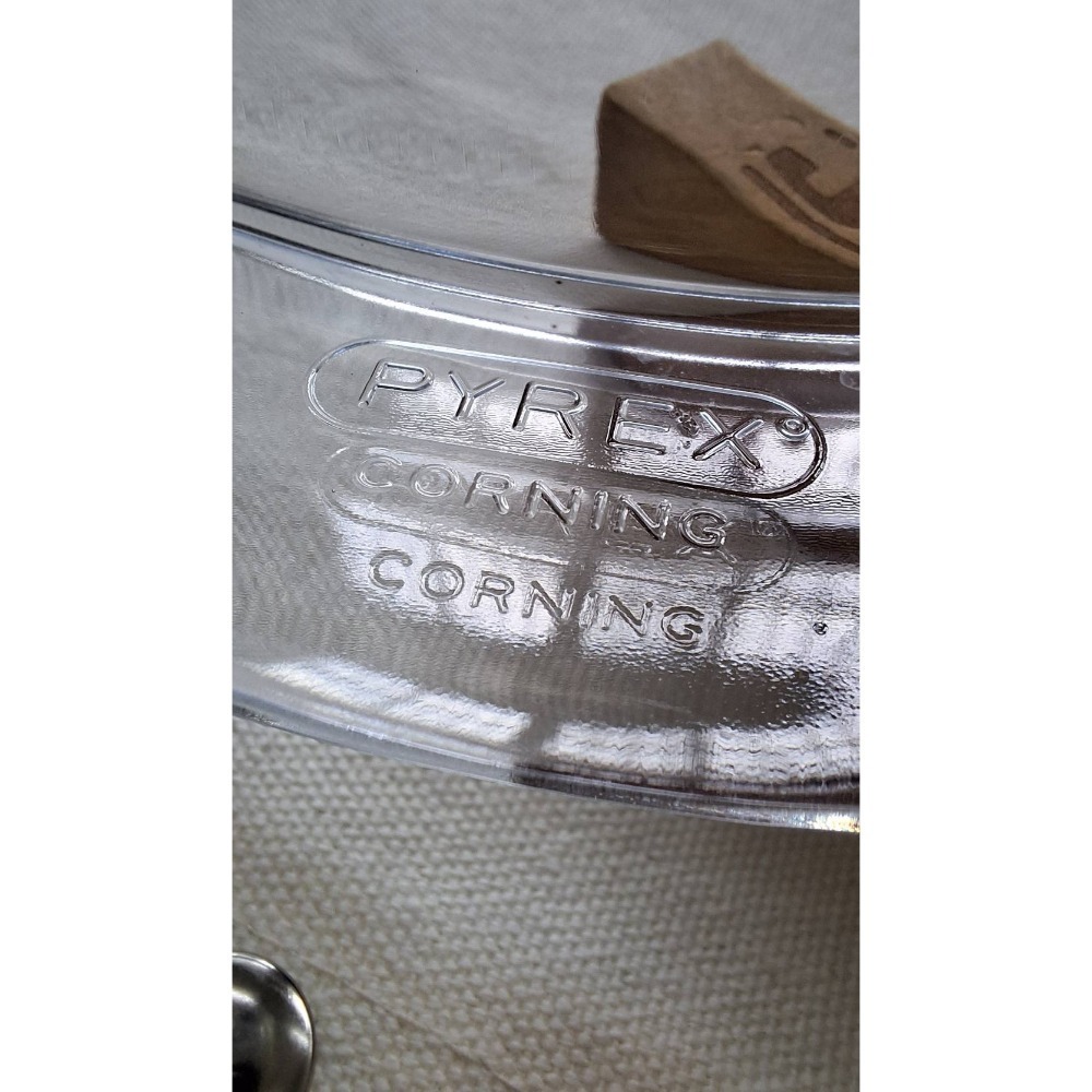 康寧鍋CORNING PYREX玻璃鍋，大中小一套三組打包一起賣-細節圖3
