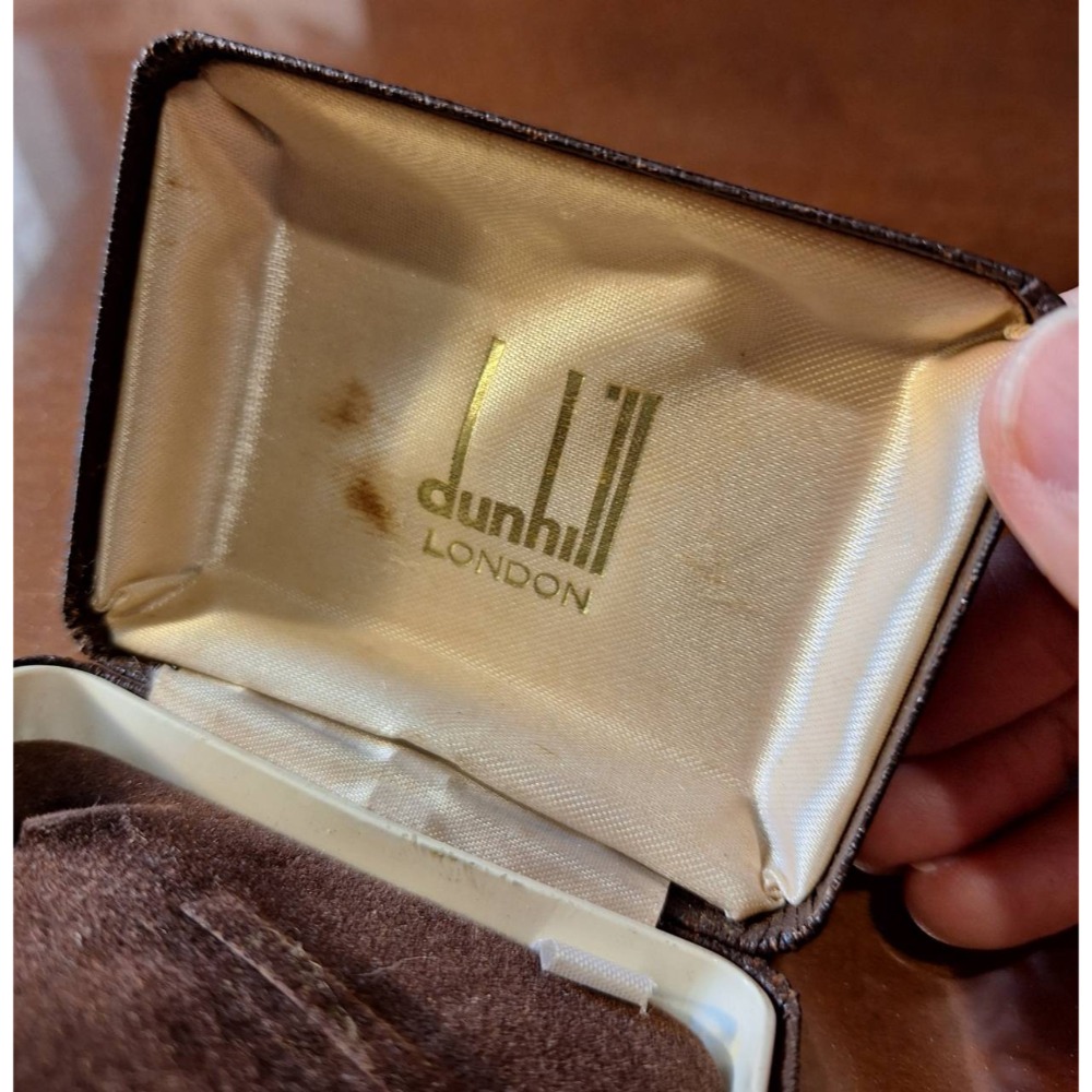 二手領帶夾兩支打包一起賣, 925純銀dunhill+Pierre Cardin,附dunhill原裝收納盒-細節圖9