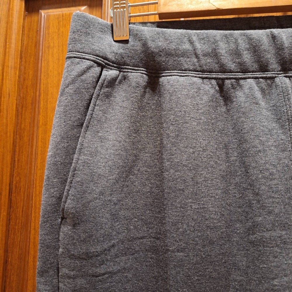 二手Uniqlo男士鐵灰色DRY束腳、鬆緊帶腰圍,彈性休閒褲（款式編號 341-465205）, 尺碼L號-細節圖3