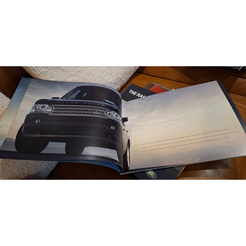 二手物品, Land Rover 2007年版銷售型錄-細節圖8