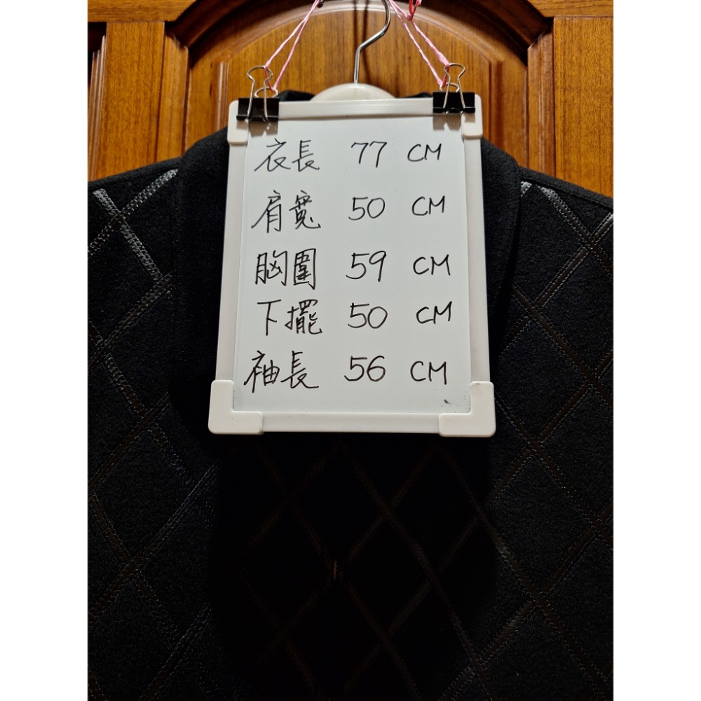 二手衣物，男士Christian of JP冬季羊毛夾克，尺碼48號-細節圖9