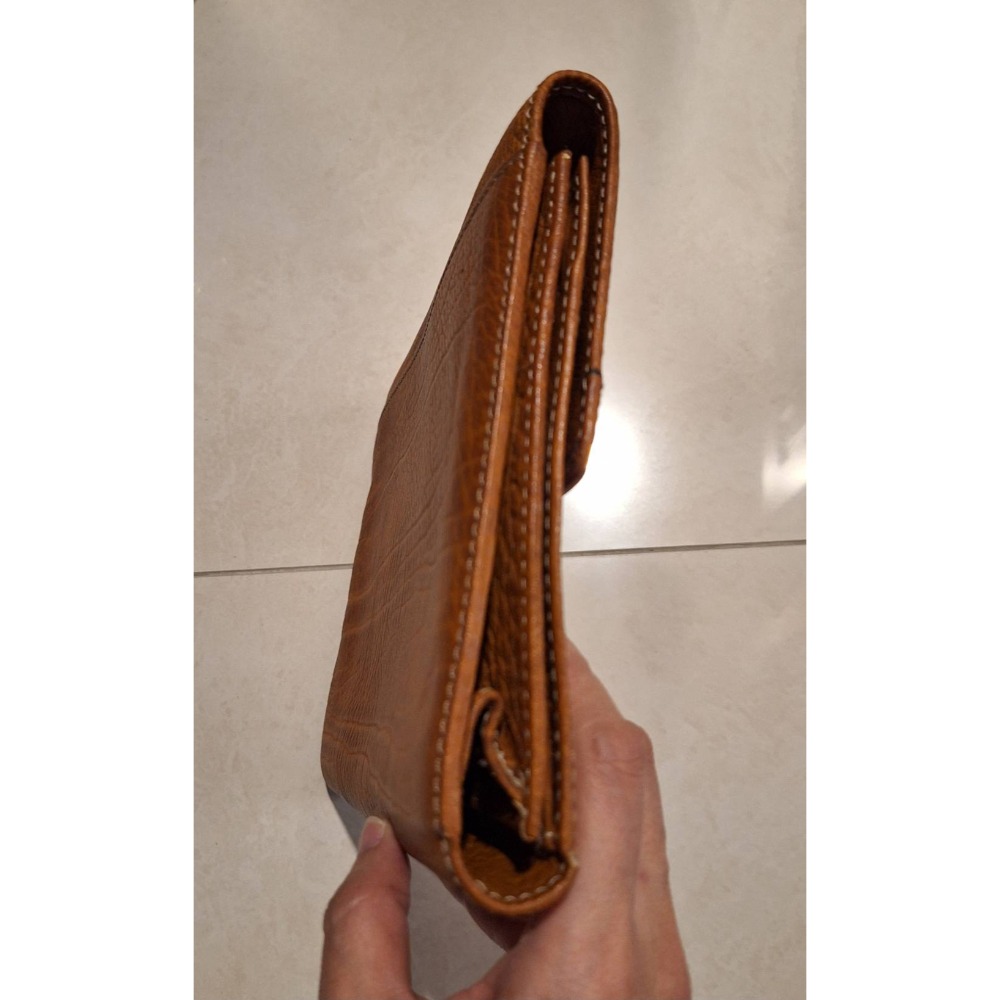 二手商品, 德國Gold Pfeil（金箭牌）男士手拿包, 尺寸請見相片標示-細節圖4