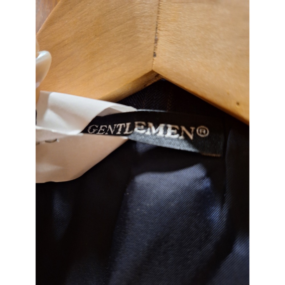 二手男士手工訂製西裝外套，採用英國頂級面料品牌 Scabal（世家寶）100% 純羊絨（Pure Cashmere）-細節圖4