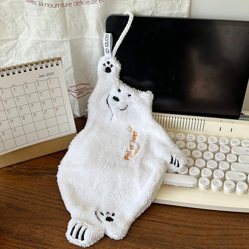 ★TiTi Choice 堤堤選居家生活★ INS 可愛小熊擦手巾吸水小毛巾(現+預)-細節圖2