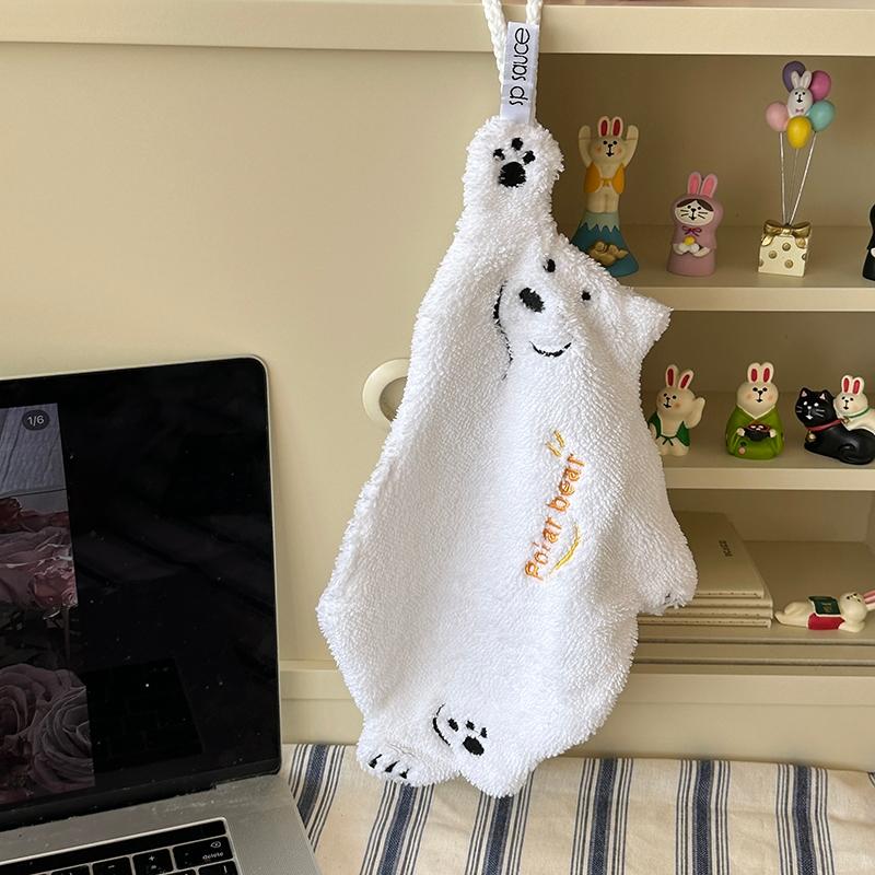 ★TiTi Choice 堤堤選居家生活★ INS 可愛小熊擦手巾吸水小毛巾(現+預)-細節圖4