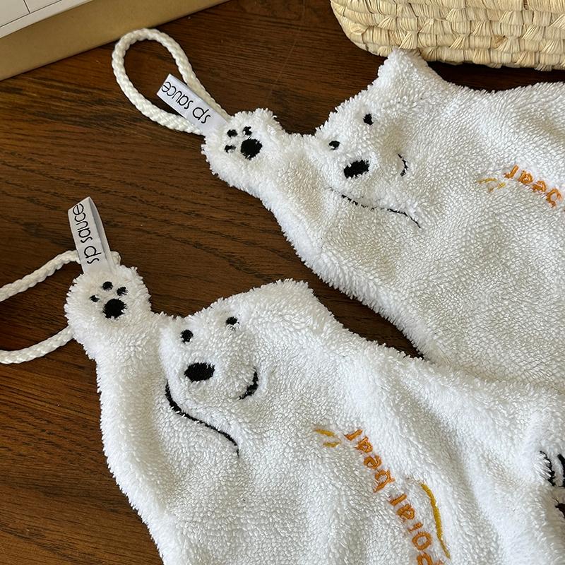 ★TiTi Choice 堤堤選居家生活★ INS 可愛小熊擦手巾吸水小毛巾(現+預)-細節圖5