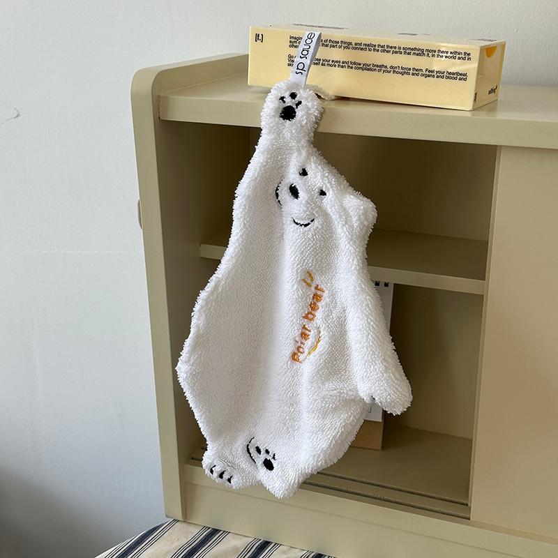 ★TiTi Choice 堤堤選居家生活★ INS 可愛小熊擦手巾吸水小毛巾(現+預)-細節圖6