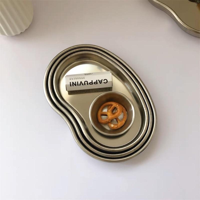 ★TiTi Choice堤堤選居家生活★INS風 不鏽鋼多用途托盤 飾品收納 食物擺拍-細節圖4