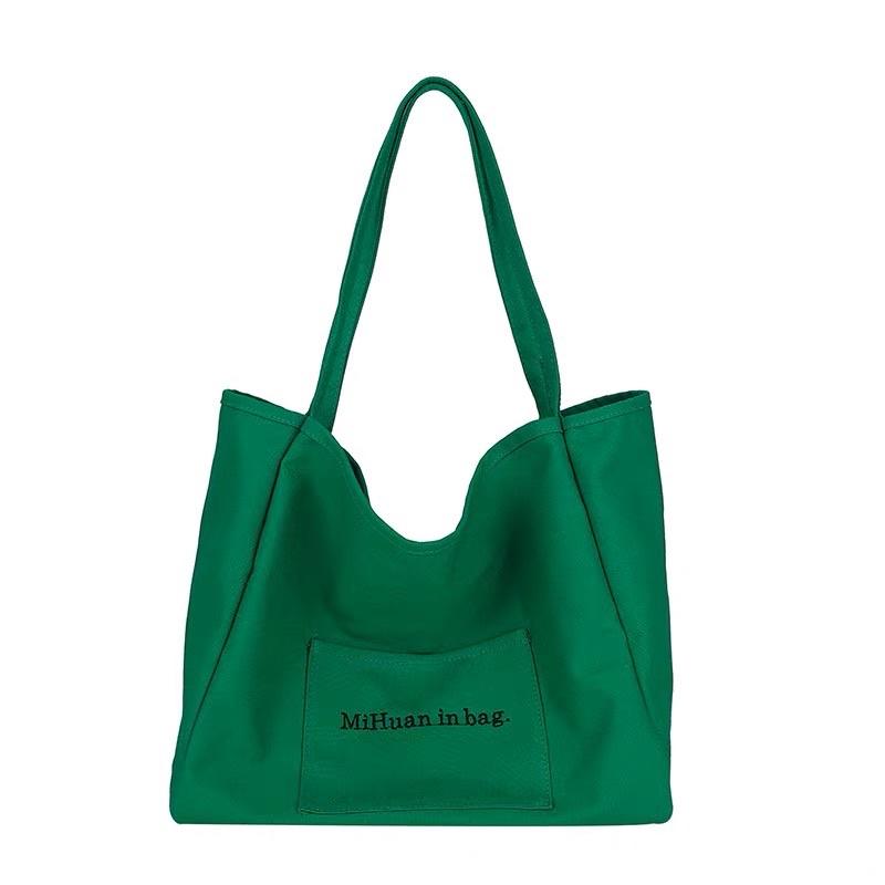 ★TiTi Choice堤堤選居家生活★韓國歐膩必備 慵懶時尚帆布大托特包 購物袋 旅行包 2色-細節圖8