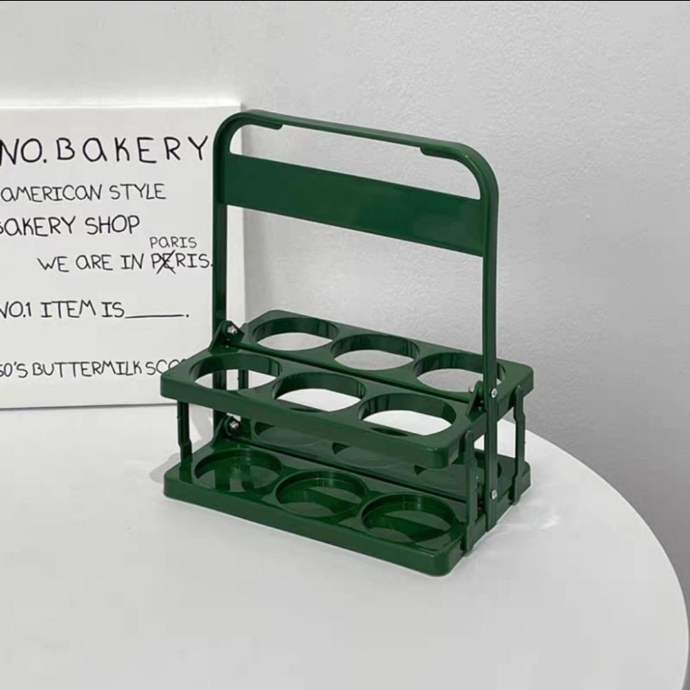 ★TiTi Choice 堤堤選居家生活★野餐專用飲料汽水酒類收納提籃 美式復古-細節圖5