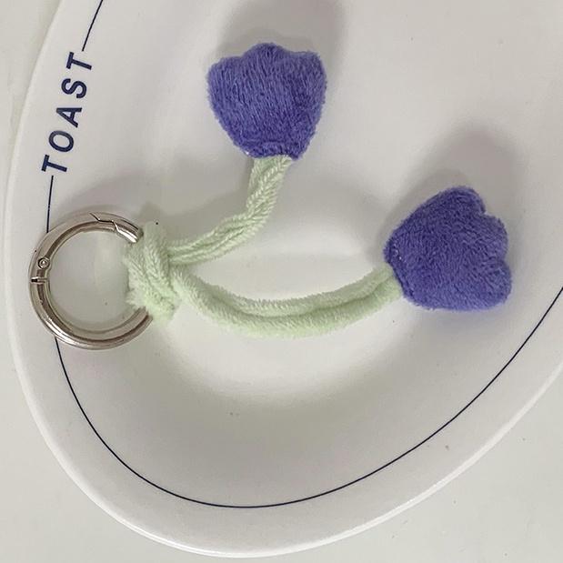 ★TiTi Choice堤堤選居家生活★ INS風鬱金香鑰匙圈 禮物 掛式包包 可愛配件-細節圖5