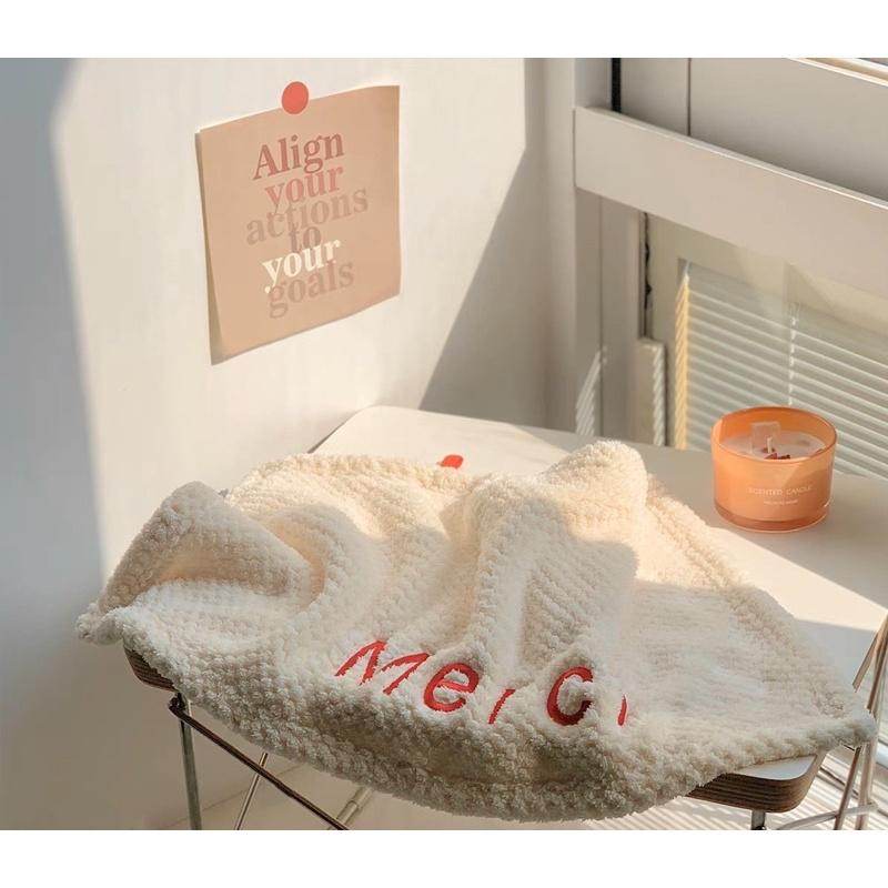 ★TiTi Choice堤堤選居家生活★韓系清新法文字母擦手巾 廚房 浴室小物-細節圖2