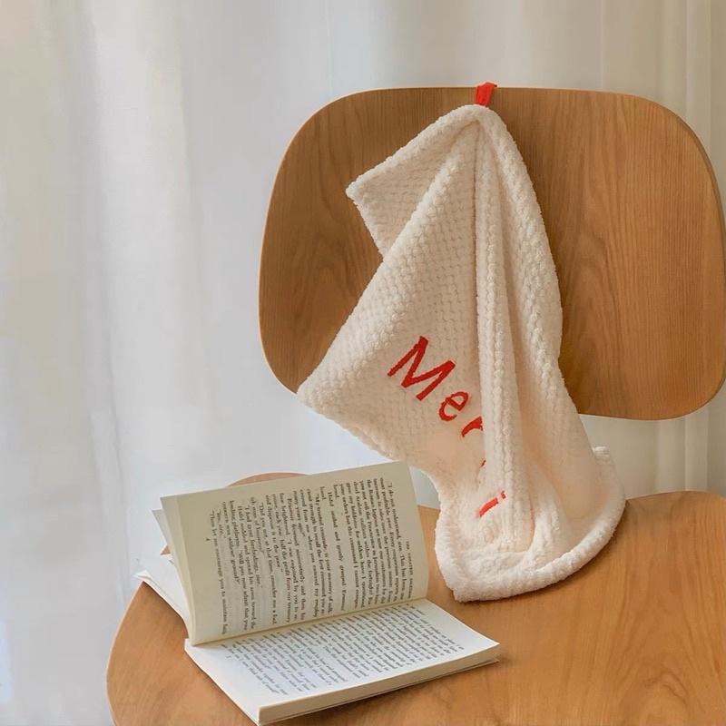 ★TiTi Choice堤堤選居家生活★韓系清新法文字母擦手巾 廚房 浴室小物-細節圖3