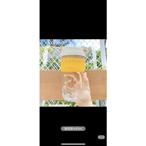 ★TiTi Choice堤堤選居家生活★INS 韓風雙口防燙玻璃杯 水瓶 2色 時尚飲水系列-細節圖3