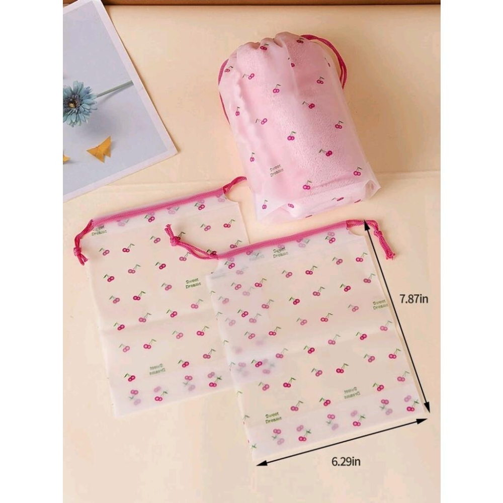 ★TiTi Choice堤堤選居家生活★10/15入組抽繩磨砂感收納袋束口袋 防水旅行收納 (二色)-細節圖9