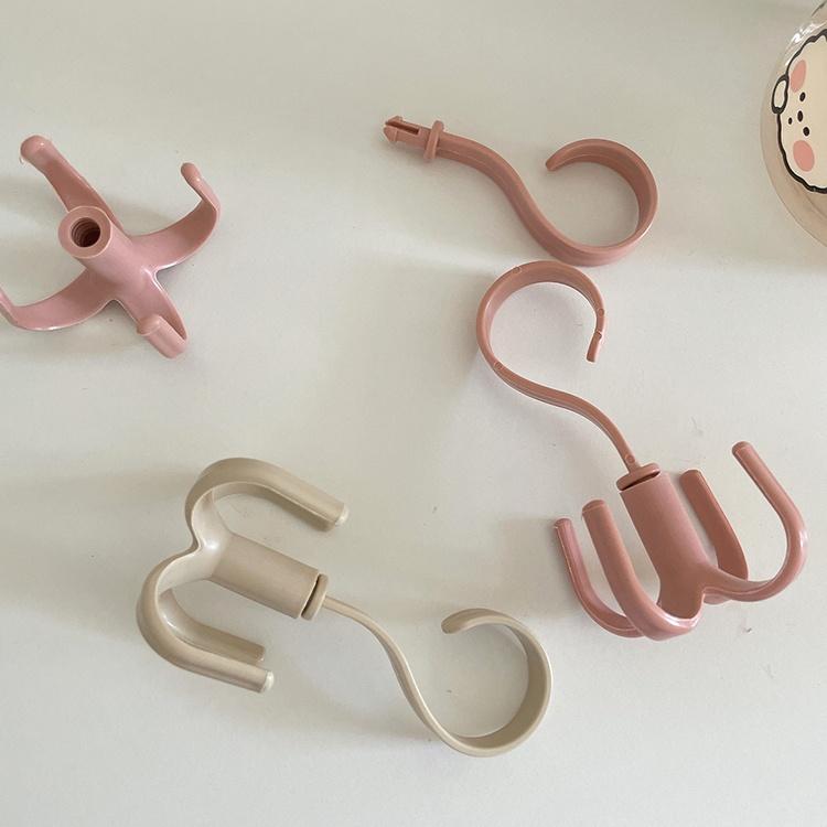 ★TiTi Choice堤堤選居家生活★四爪旋轉掛勾  360度旋轉 包包掛架 衣櫥掛勾 ins風-細節圖4