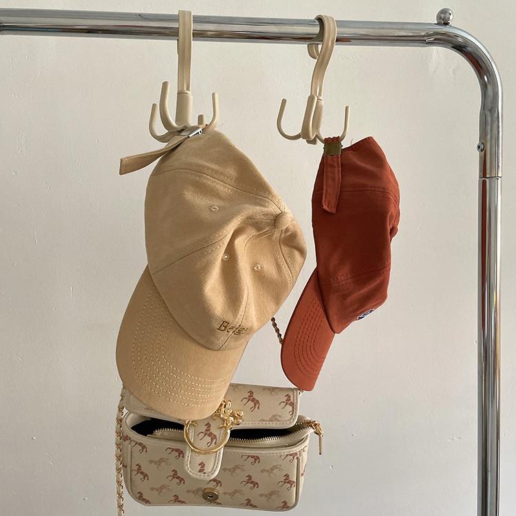 ★TiTi Choice堤堤選居家生活★四爪旋轉掛勾  360度旋轉 包包掛架 衣櫥掛勾 ins風-細節圖6