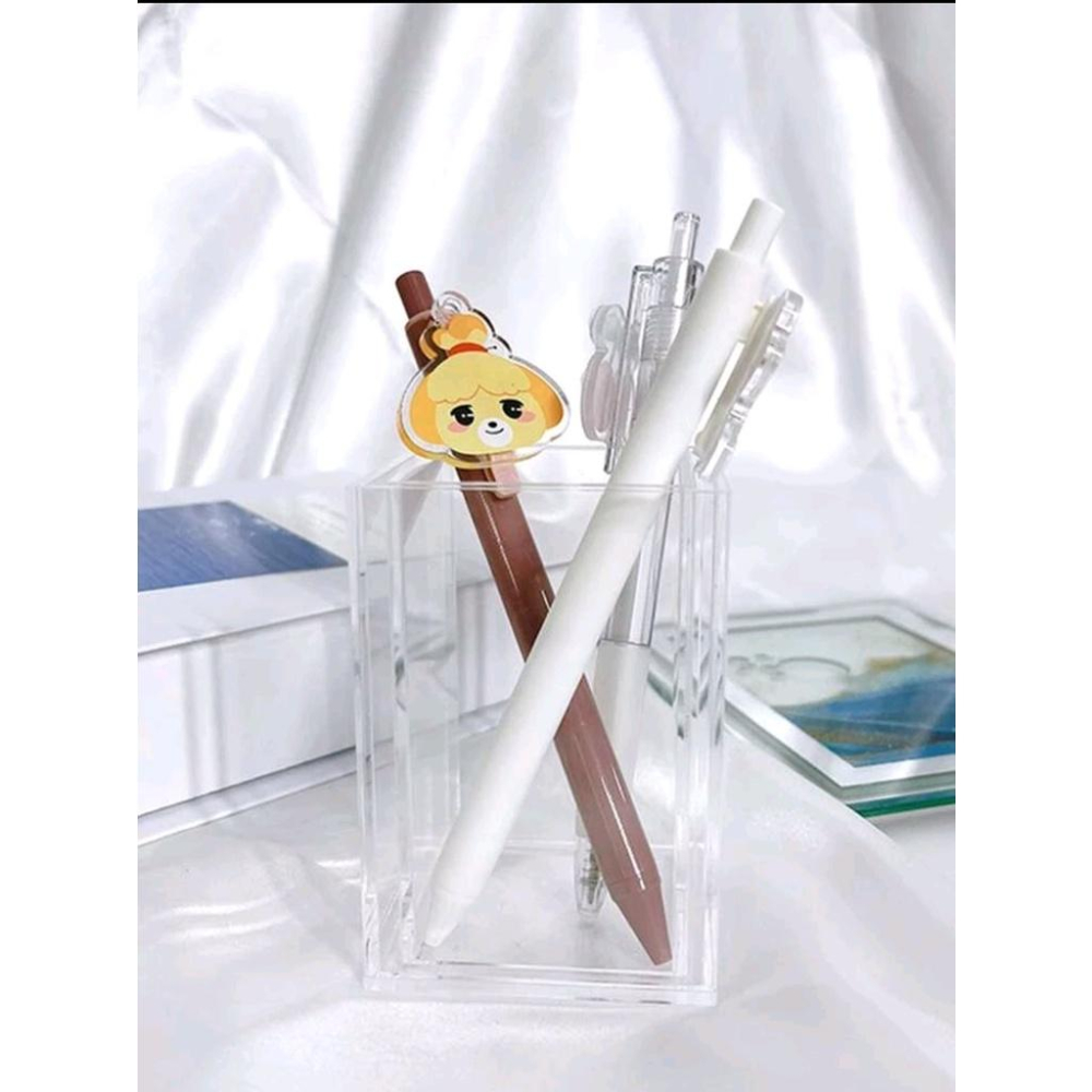 ★TiTi Choice堤堤選居家生活★透明方形筆桶刷具桶ins muji-細節圖3