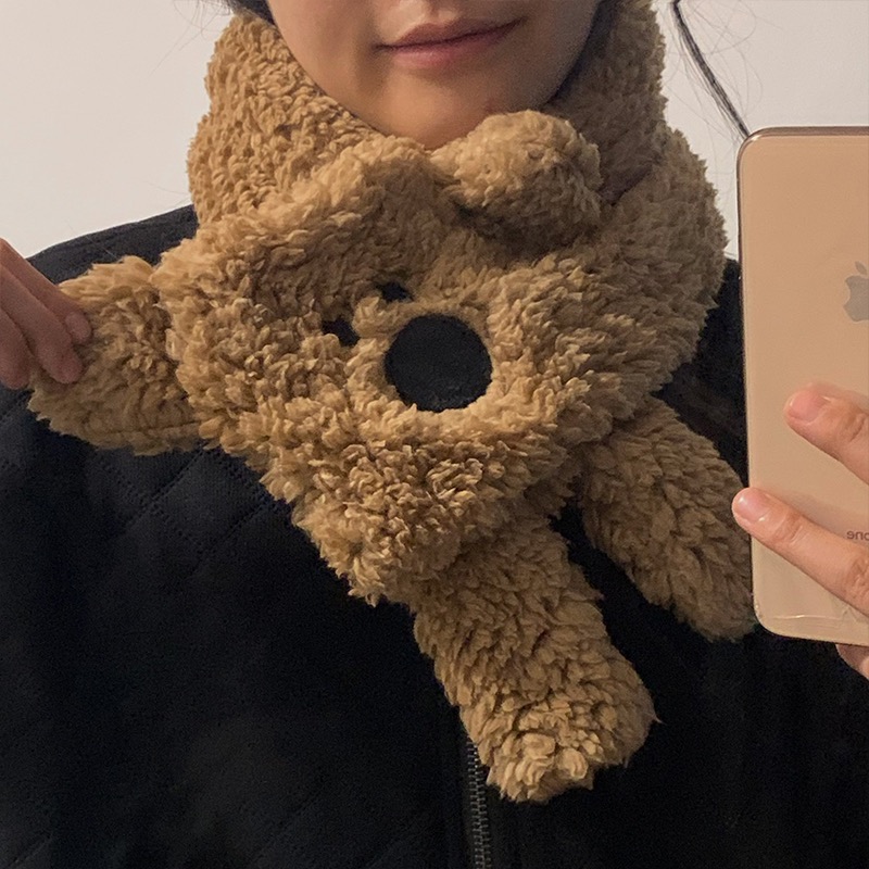 早衣服》搭配好物🎀 圍巾 小狗圍巾 冬天圍巾 大圍巾 厚圍巾 脖圍 保暖圍巾 親膚圍巾 不會刺圍巾 造型圍巾 情侶圍巾-細節圖6