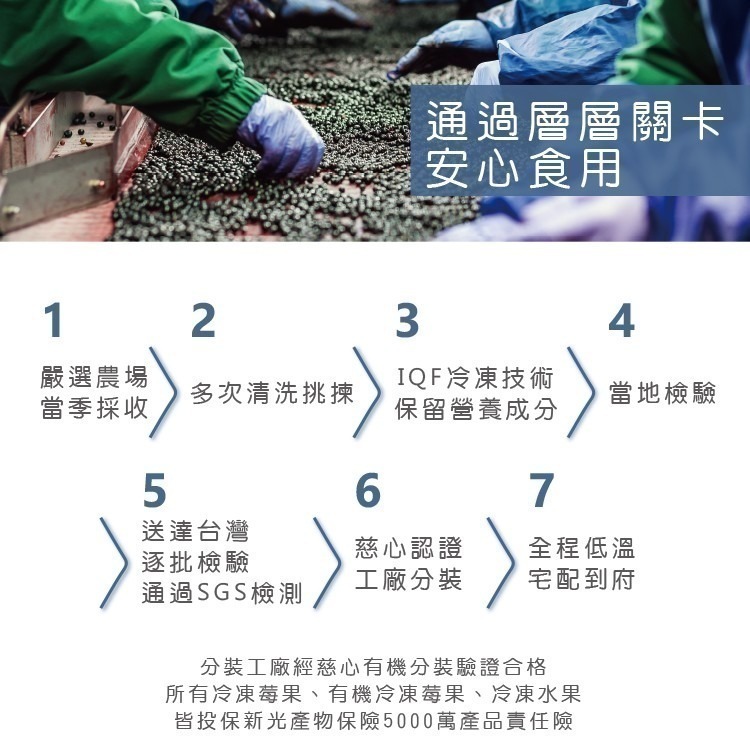 【天時莓果】美國有機冷凍栽種藍莓 1000g [獨家商品．慈心有機驗證]-細節圖8