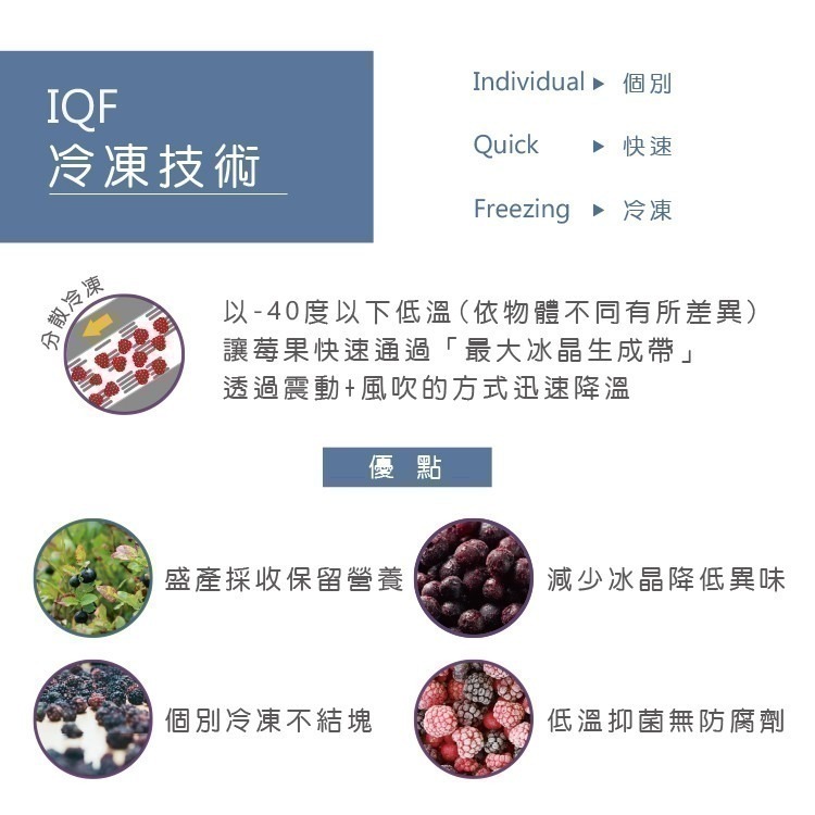 【天時莓果】加拿大有機冷凍野生藍莓 1000g [慈心有機檢驗]-細節圖6